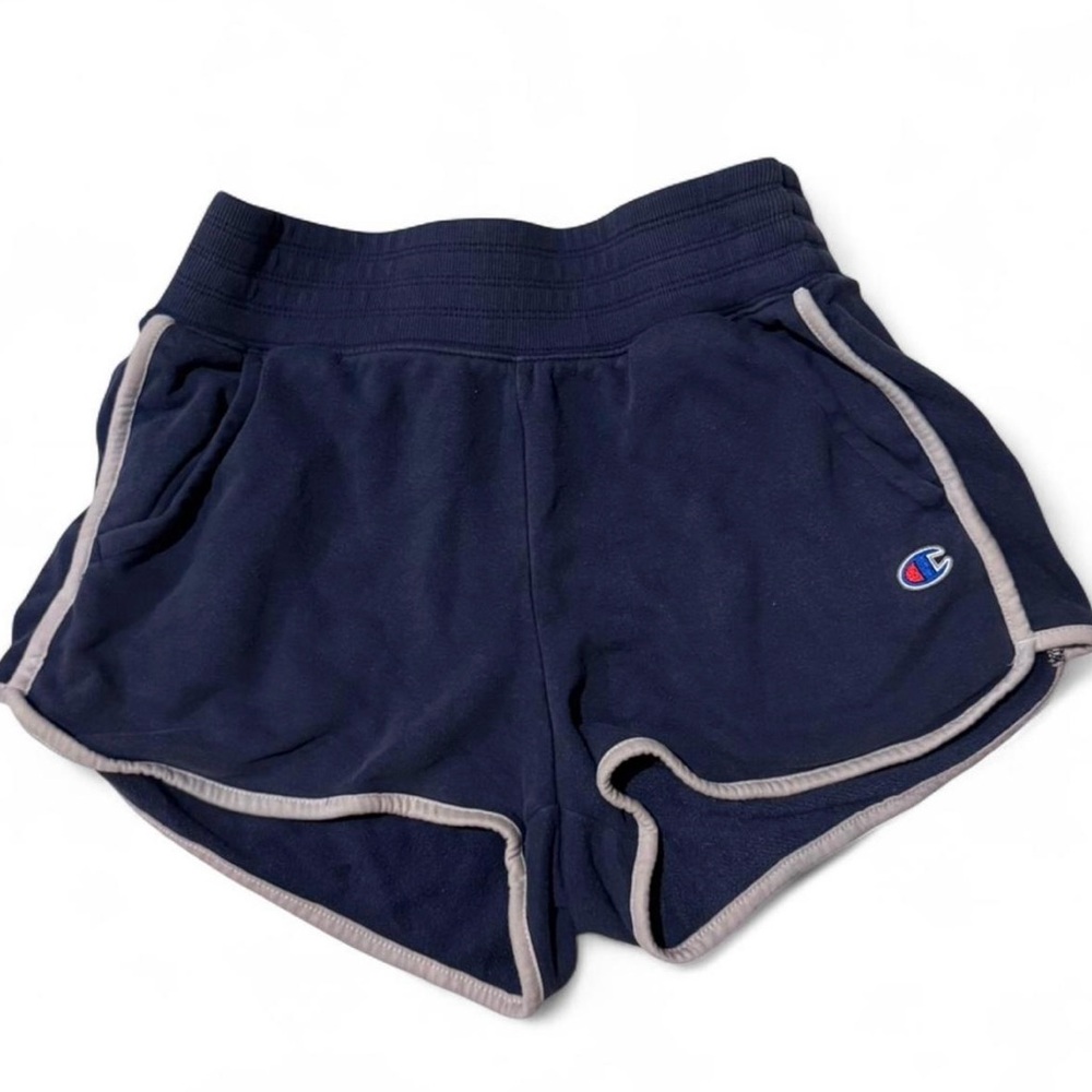 Champion Women's Dark Blue Athletic Shorts